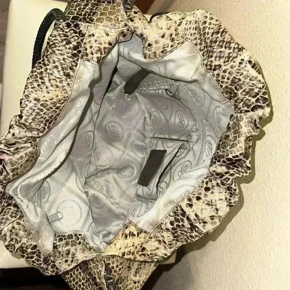 Brighton faux snakeskin purse - Picture 8 of 12